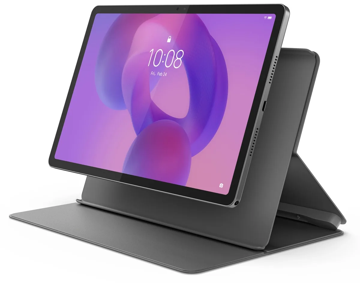 Планшет Lenovo 11" IPS 2560x1600 8ГБ 128ГБ 5G Сірий з чохлом та стилусом