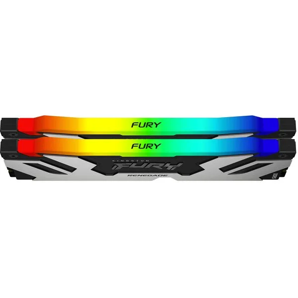 Пам'ять ПК Kingston DDR5 32GB 6400 FURY Renegade RGB KF564C32RSAK2-32