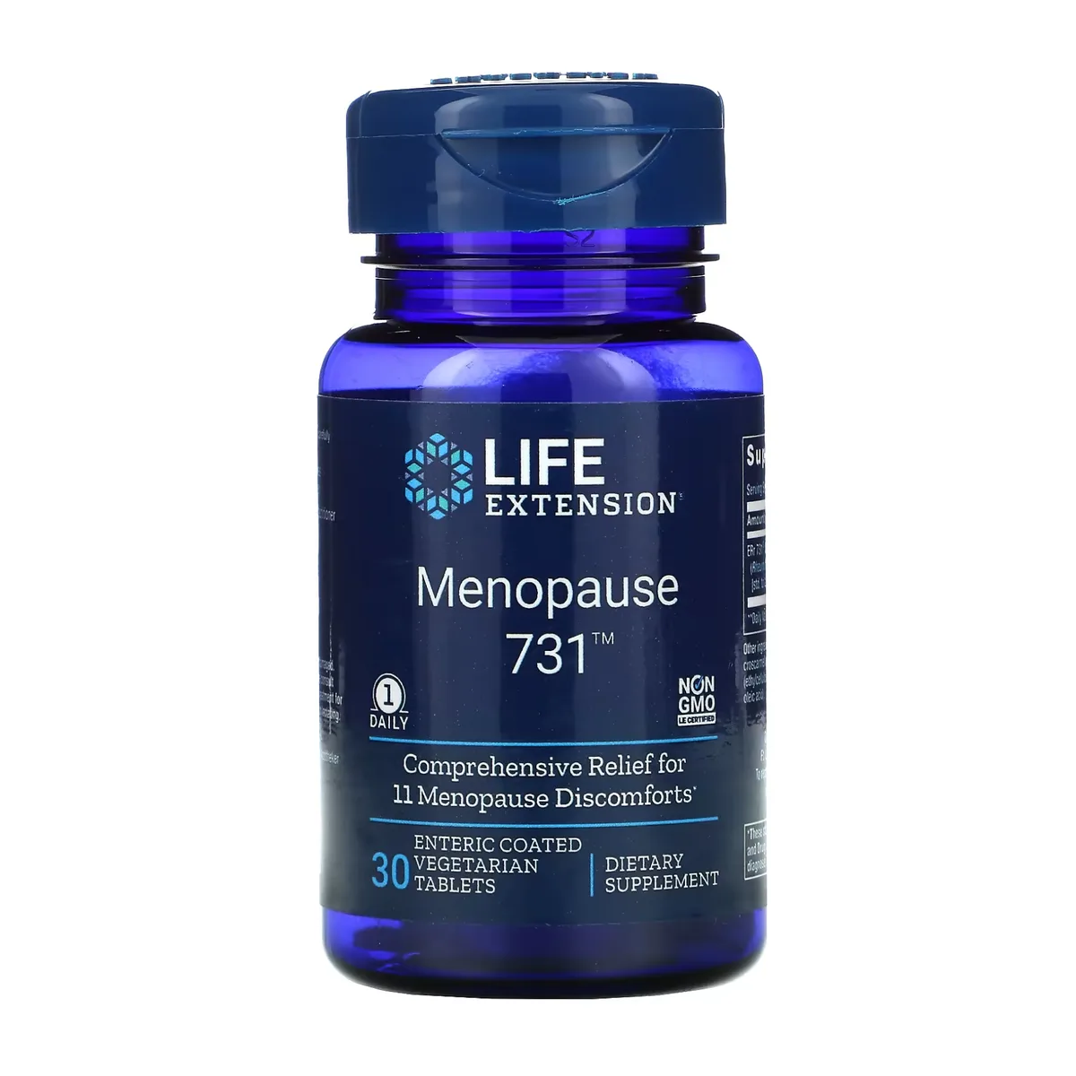 Менопауза 731 Life Extension вегетарианские таблетки 30 шт без ГМО без гормонов