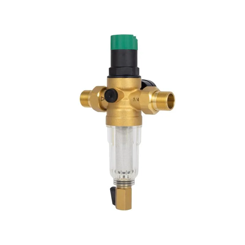 Фильтр самопромывной 3/4" с редуктором Thermo Alliance Forte латунь 1,01 кг