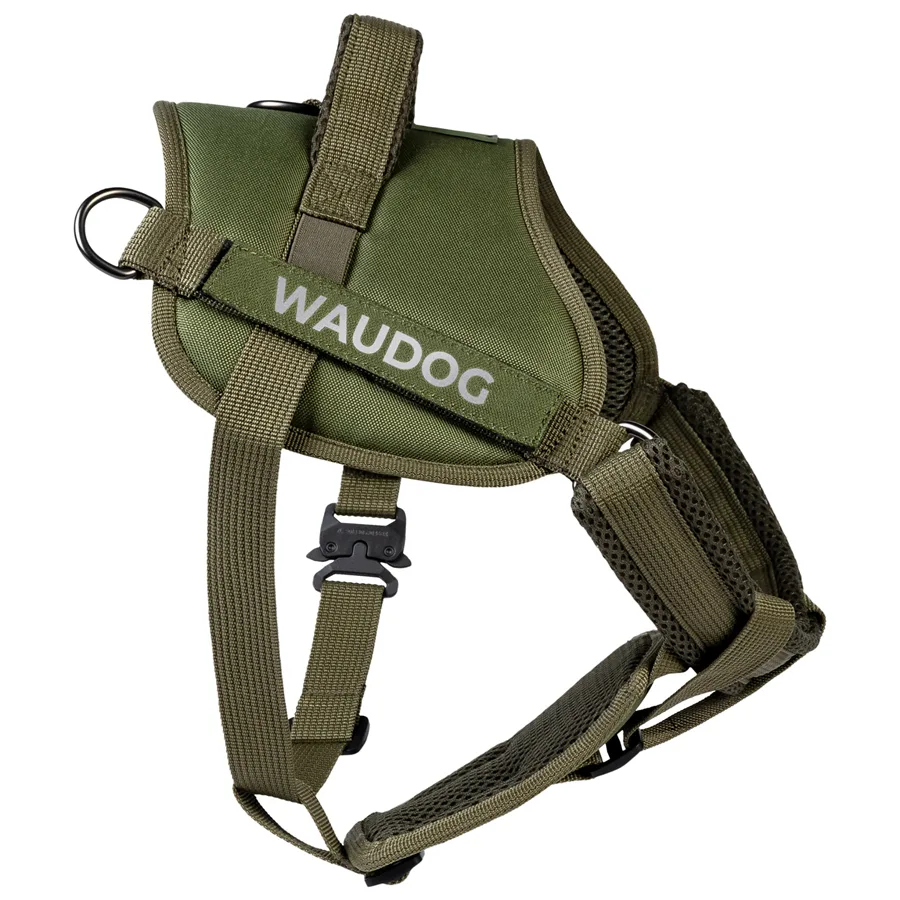 Шлея WAUDOG PRO-2 S світловідбивна поліестер 44-60 см хакі