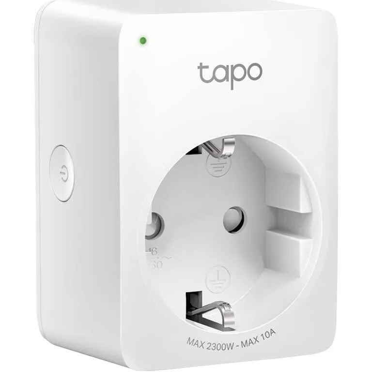 Умная розетка компактная TP-LINK Tapo P100M N300 BT 10A