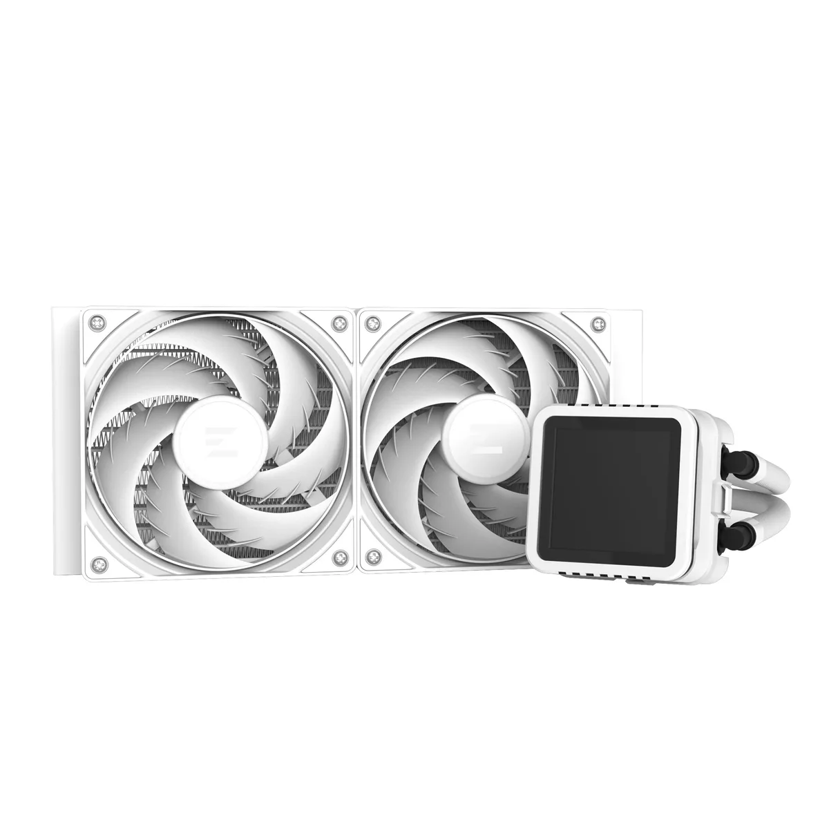 Система рідинного оxолодження  Zalman Alpha 2DS A24 ARGB, LGA1851, 1700, 1200, 115x, AM5, AM4, TDP 320W, білий