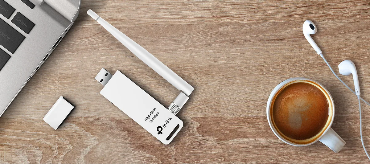 Адаптер WiFi TP-LINK TL-WN722N N150, USB