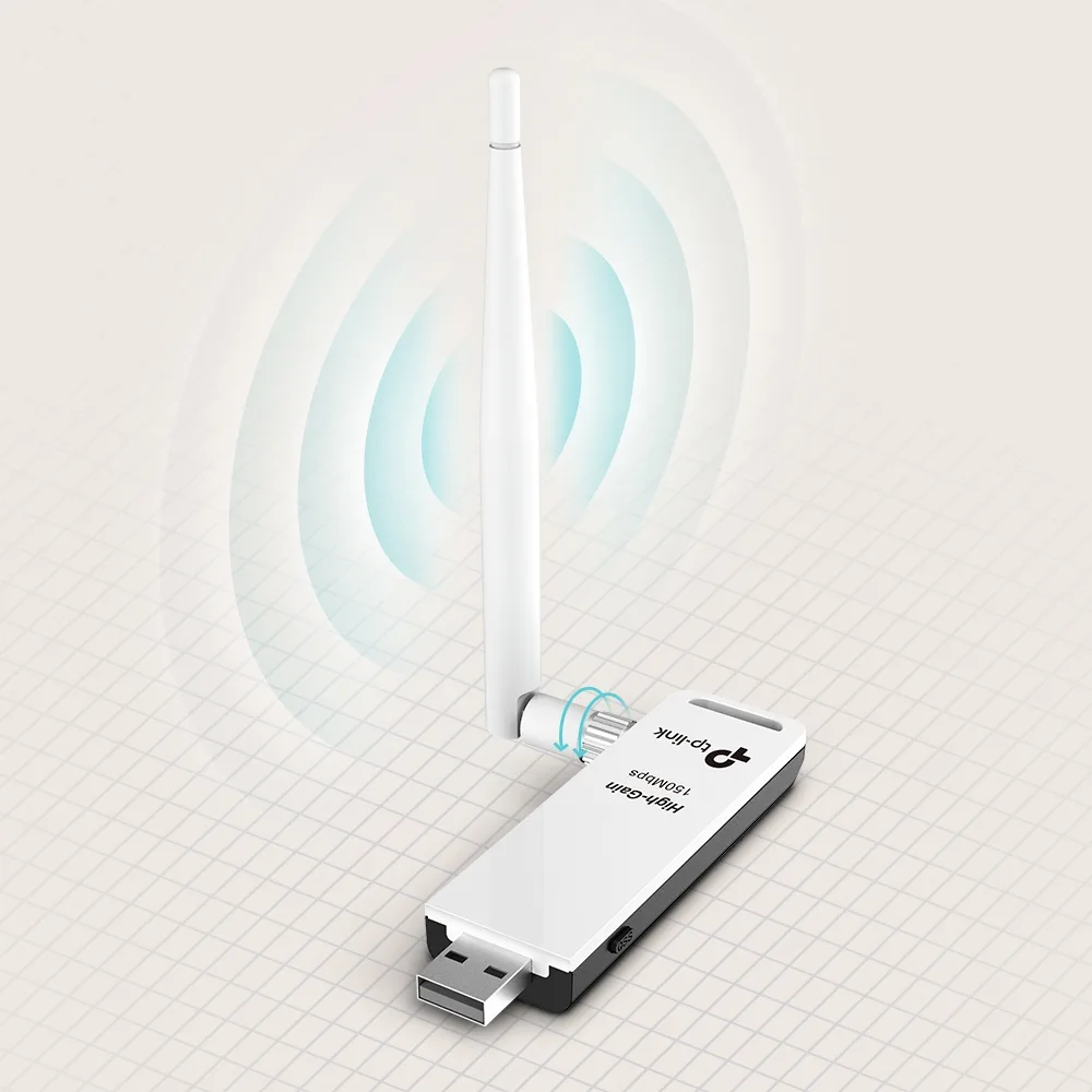Адаптер WiFi TP-LINK TL-WN722N N150, USB