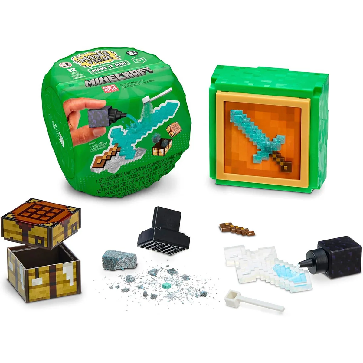 Игровой набор Miniverse Mini Minecraft комбинированные материалы 20х30х30 см