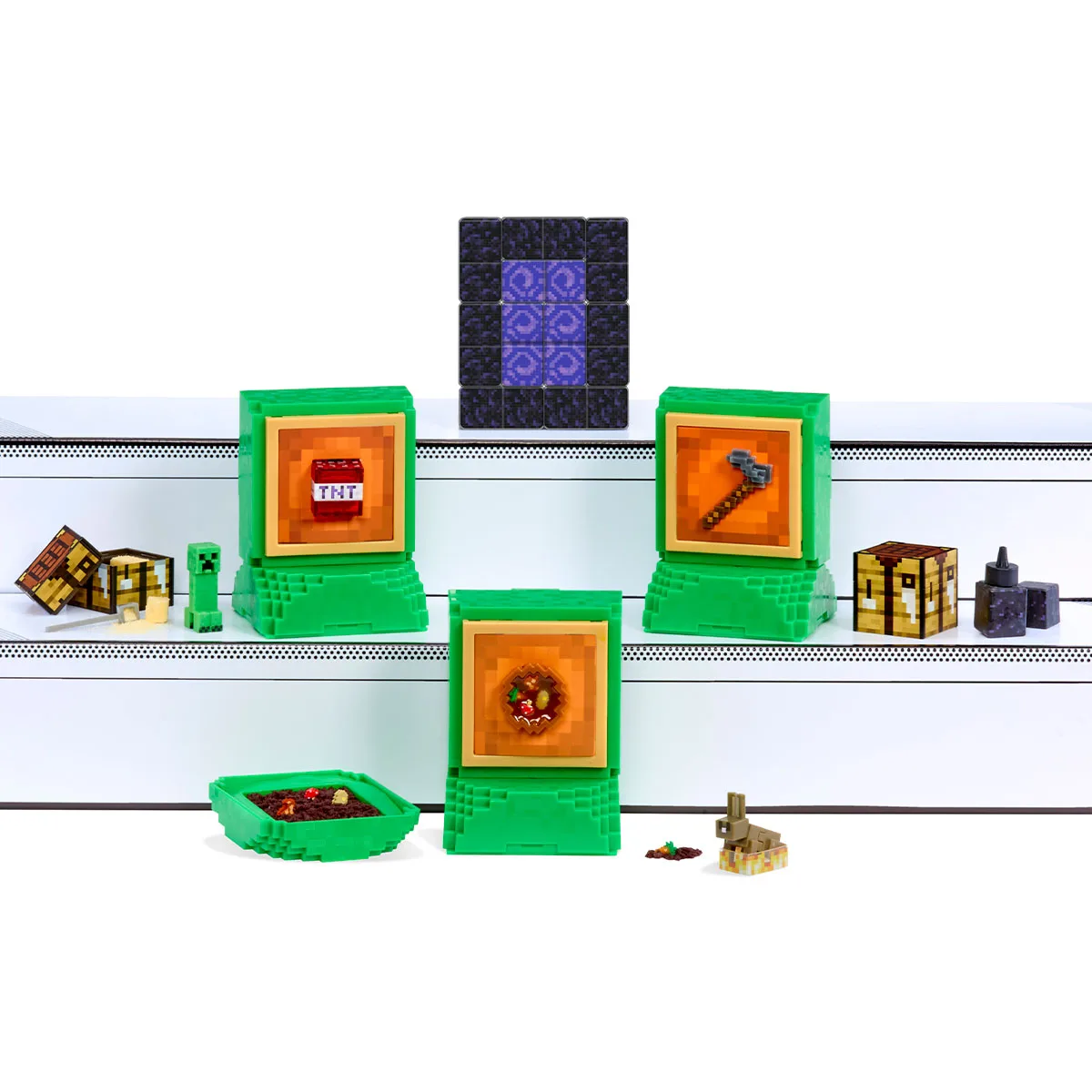 Игровой набор Miniverse Mini Minecraft комбинированные материалы 20х30х30 см