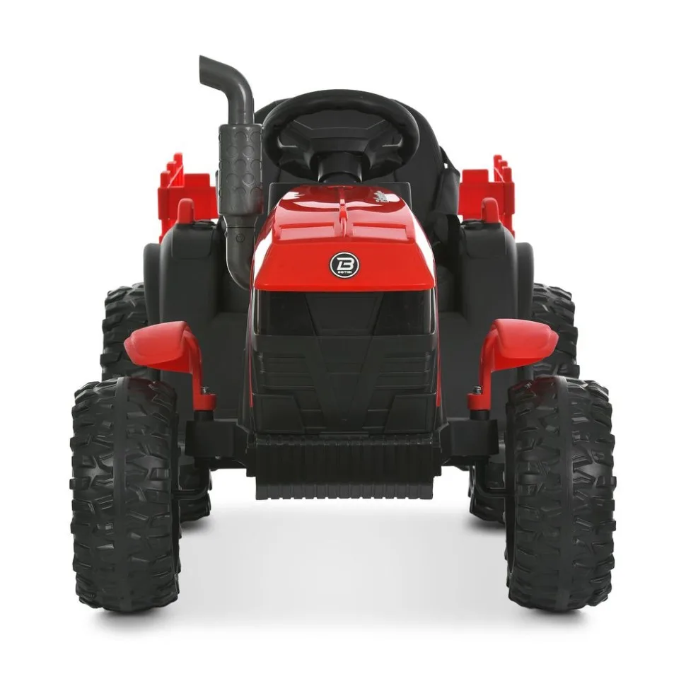 Дитячий електромобіль Трактор M 6295EBLR-3 102x40x60 см пластик червоний