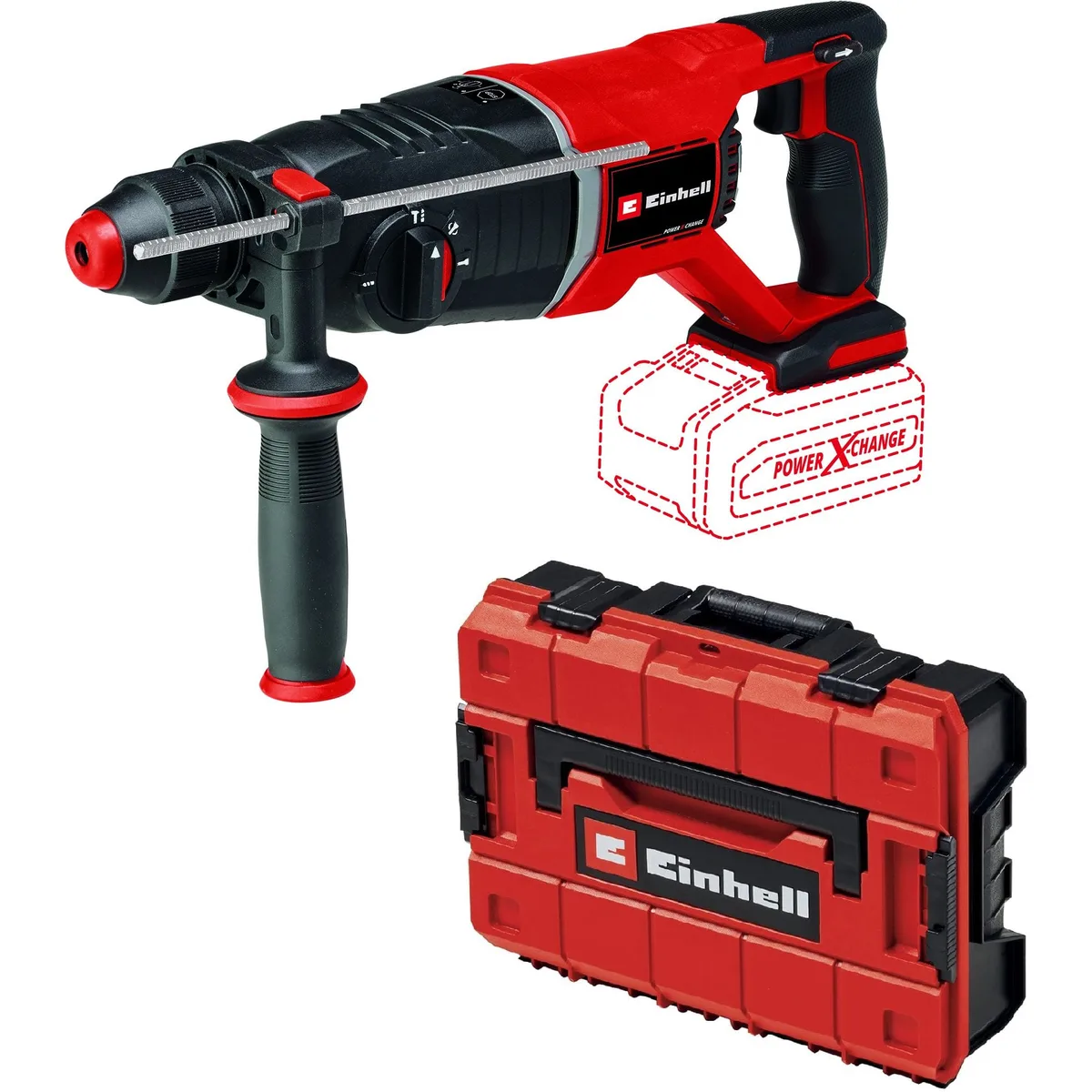 Акумуляторний перфоратор Einhell Professional 18В 2,6 Дж 2,9 кг кейс без АКБ