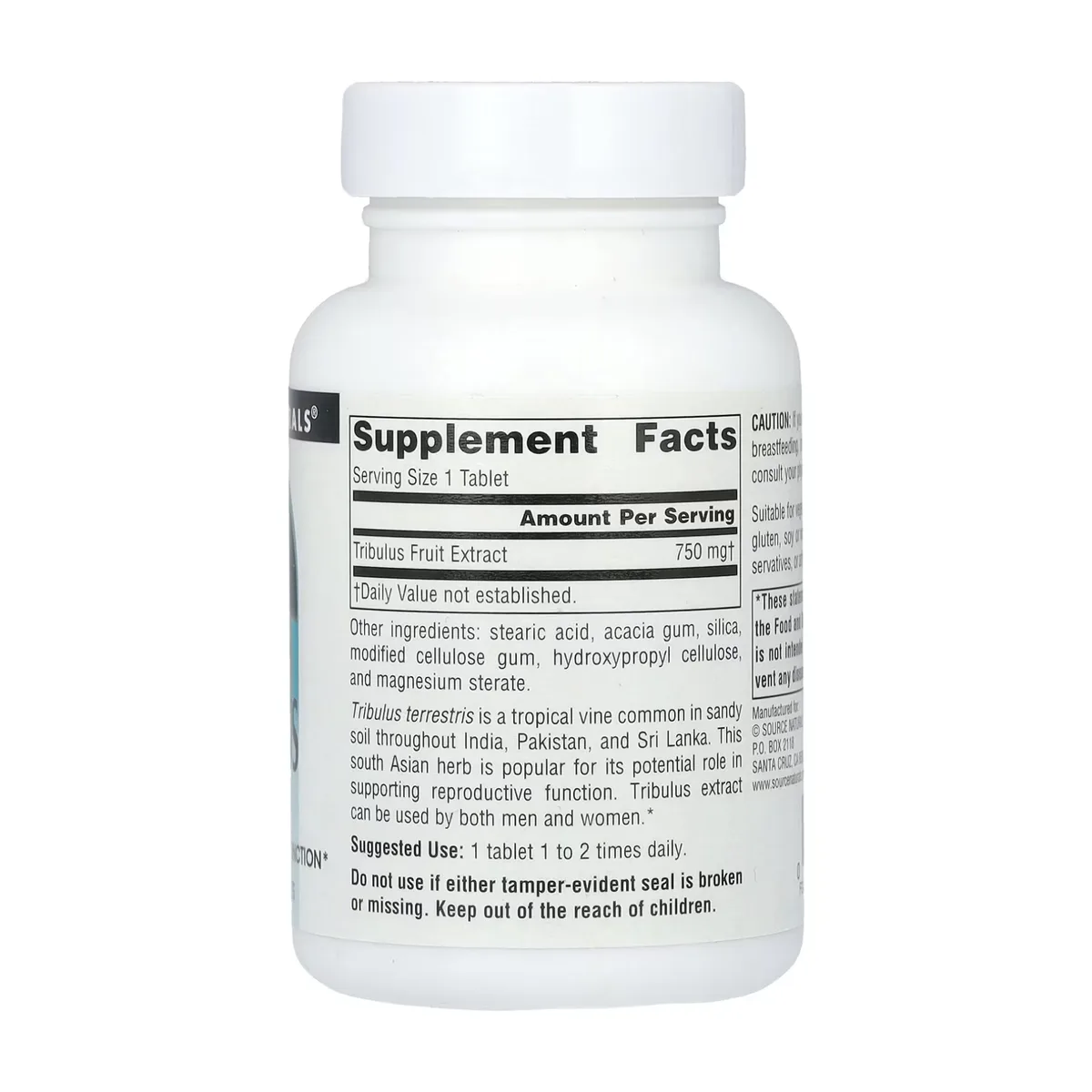 Екстракт якорей Source Naturals 750 мг 60 таблеток