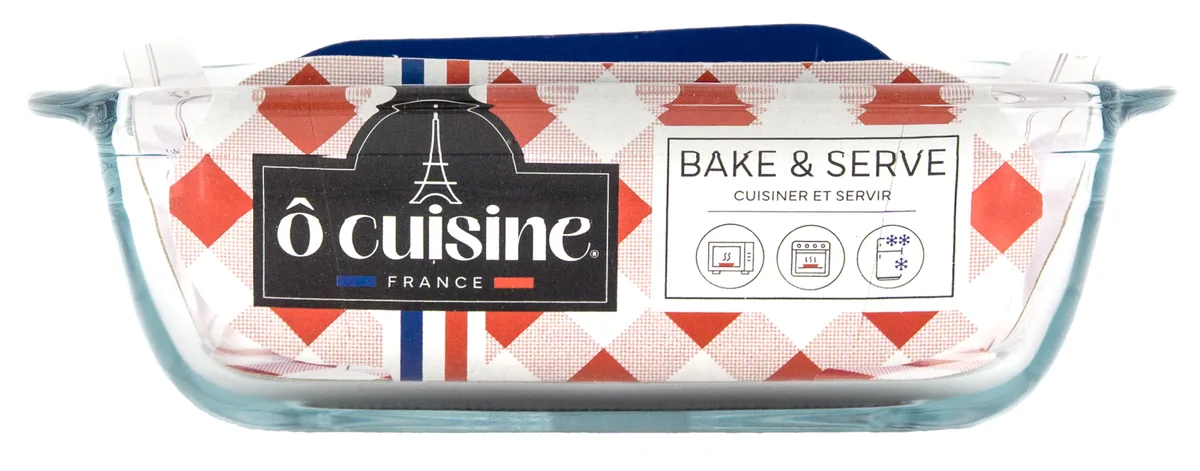 Форма O Cuisine боросилікатне скло 20х17х6 см прозора