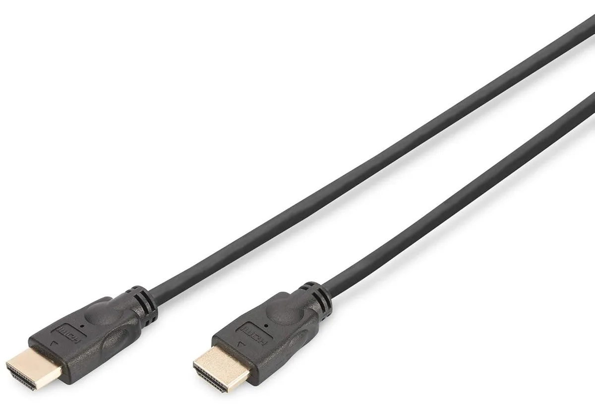 Кабель DIGITUS HDMI 5 м чорний Ultra HD 4K 60 Гц з Ethernet