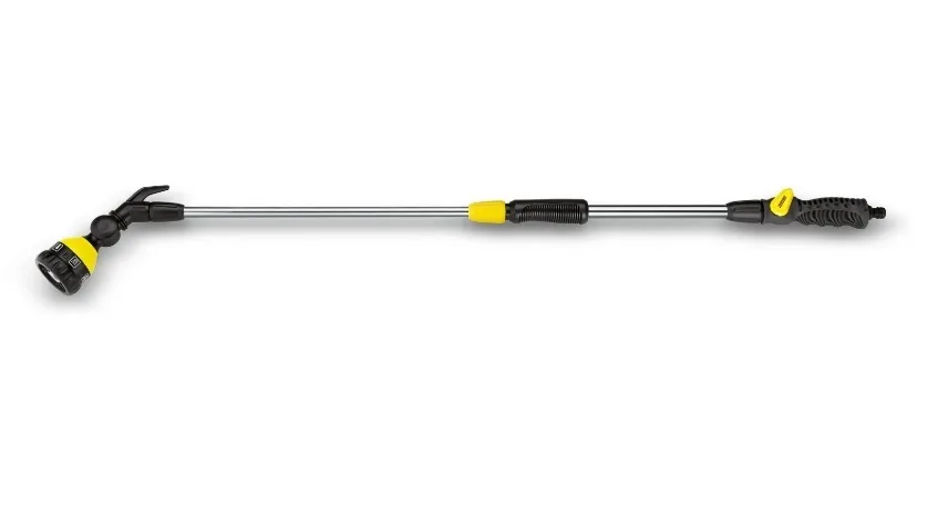 Зрошувач ручний Karcher Premium, телескопічна штанга, садовий душ, 6 режимів поливу, обертовий механізм.