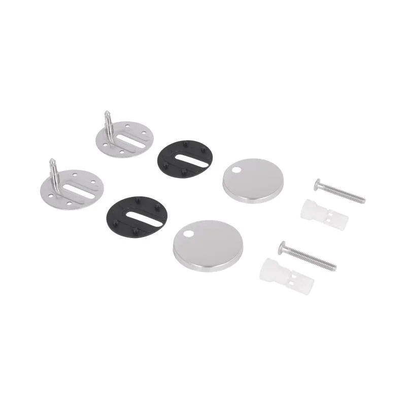 Сидіння для унітазу Дюропласт 422х360х30 мм Біле з мікроліфтом Quick Release