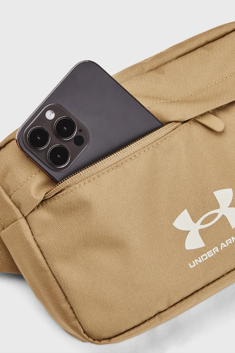 Сумка на пояс Under Armour 100% поліестер 15,3х24х10,5 см коричнева унісекс
