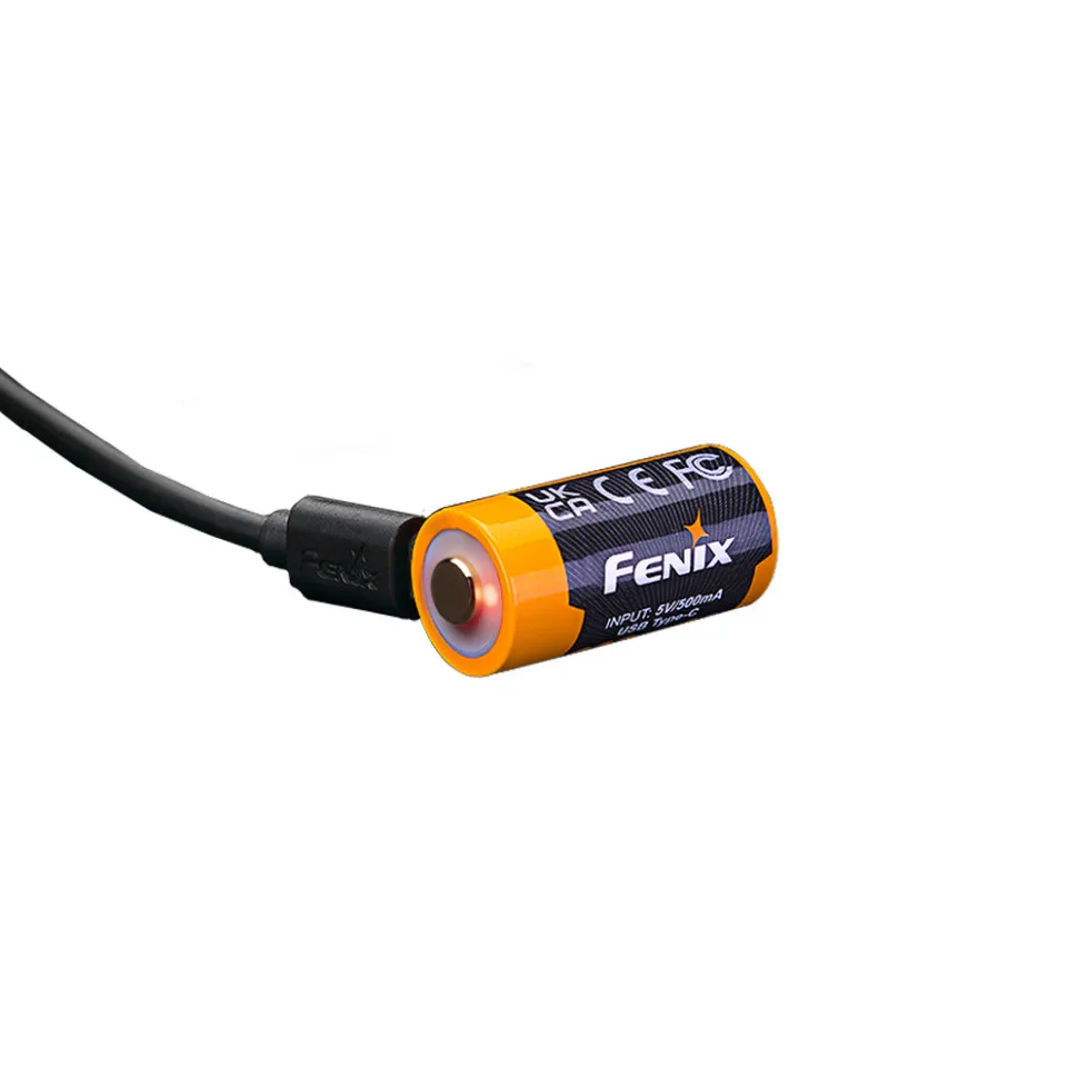 Аккумулятор Li-Ion 16340 Fenix 800 мАч Type-C 18,5 г