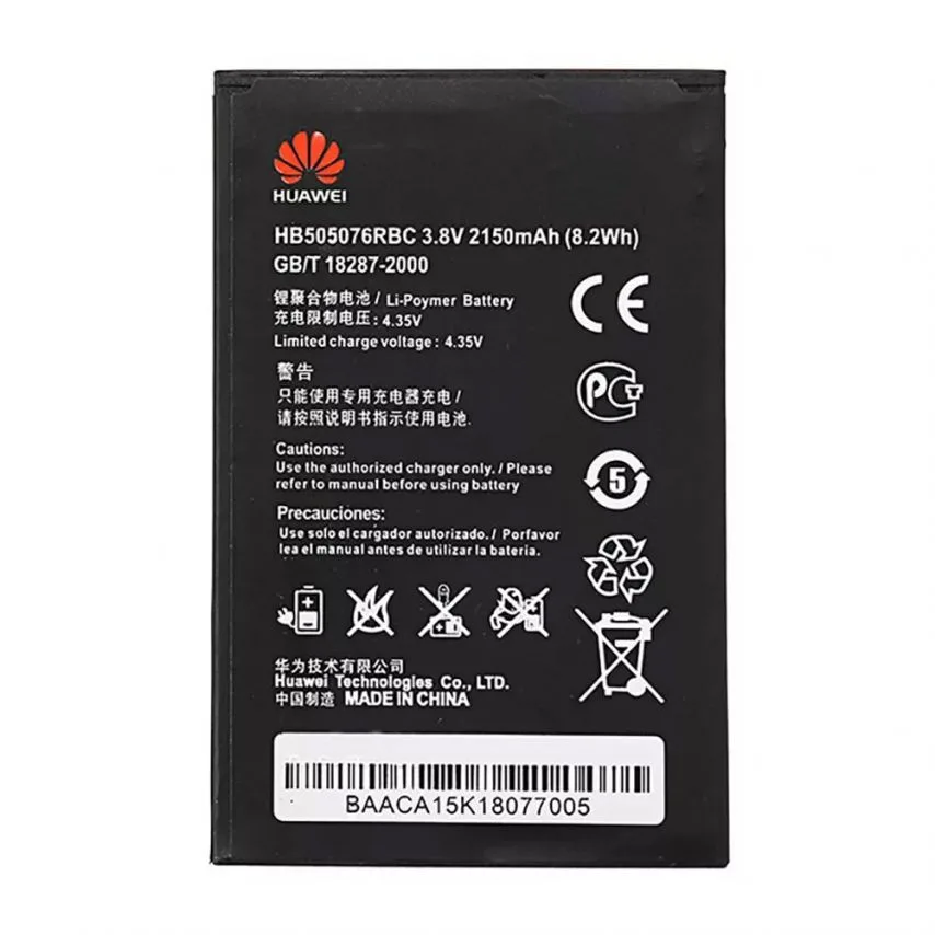 Акумулятор для Huawei 2100mAh High Copy 3.8V 2150mAh