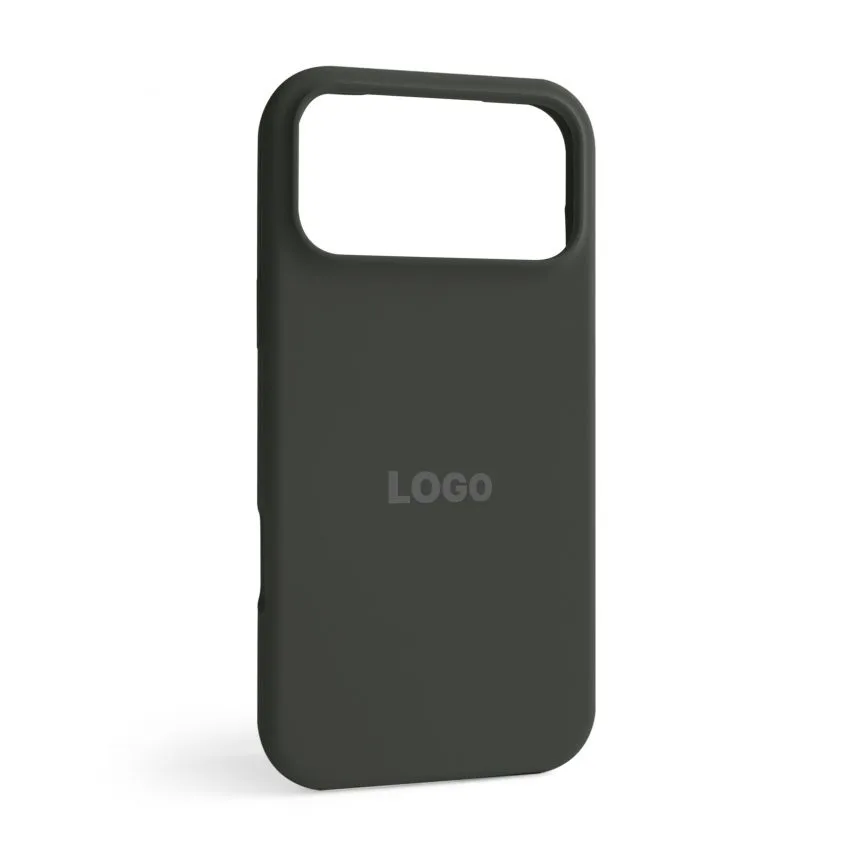 Чохол Silicone Case для Apple iPhone 17 Pro Max силікон сірий