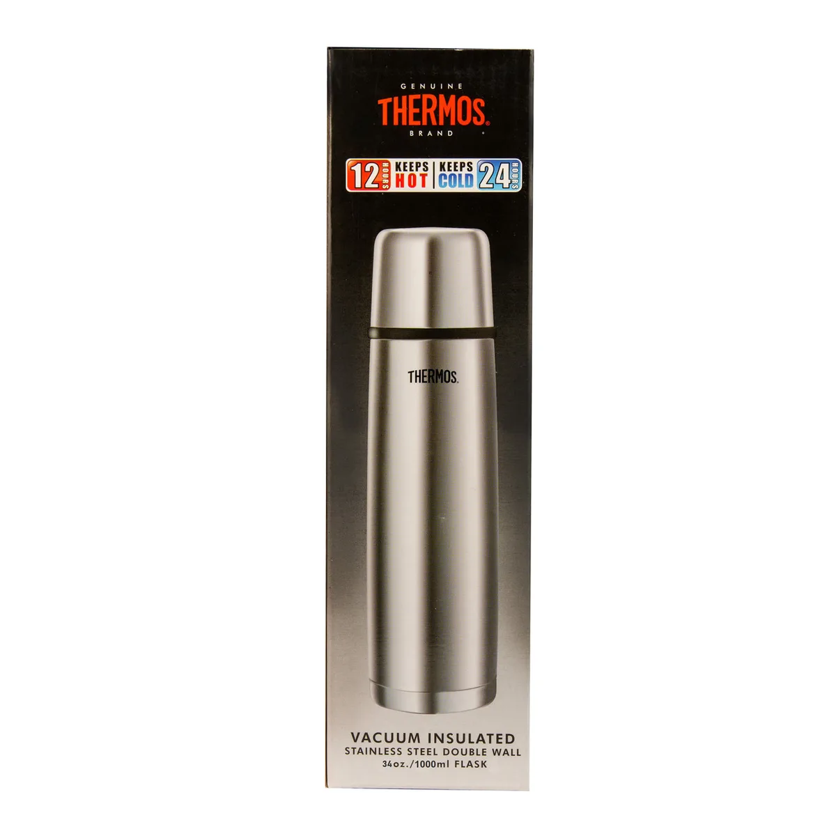 Термос Thermos нержавіюча сталь 1 л срібний металік
