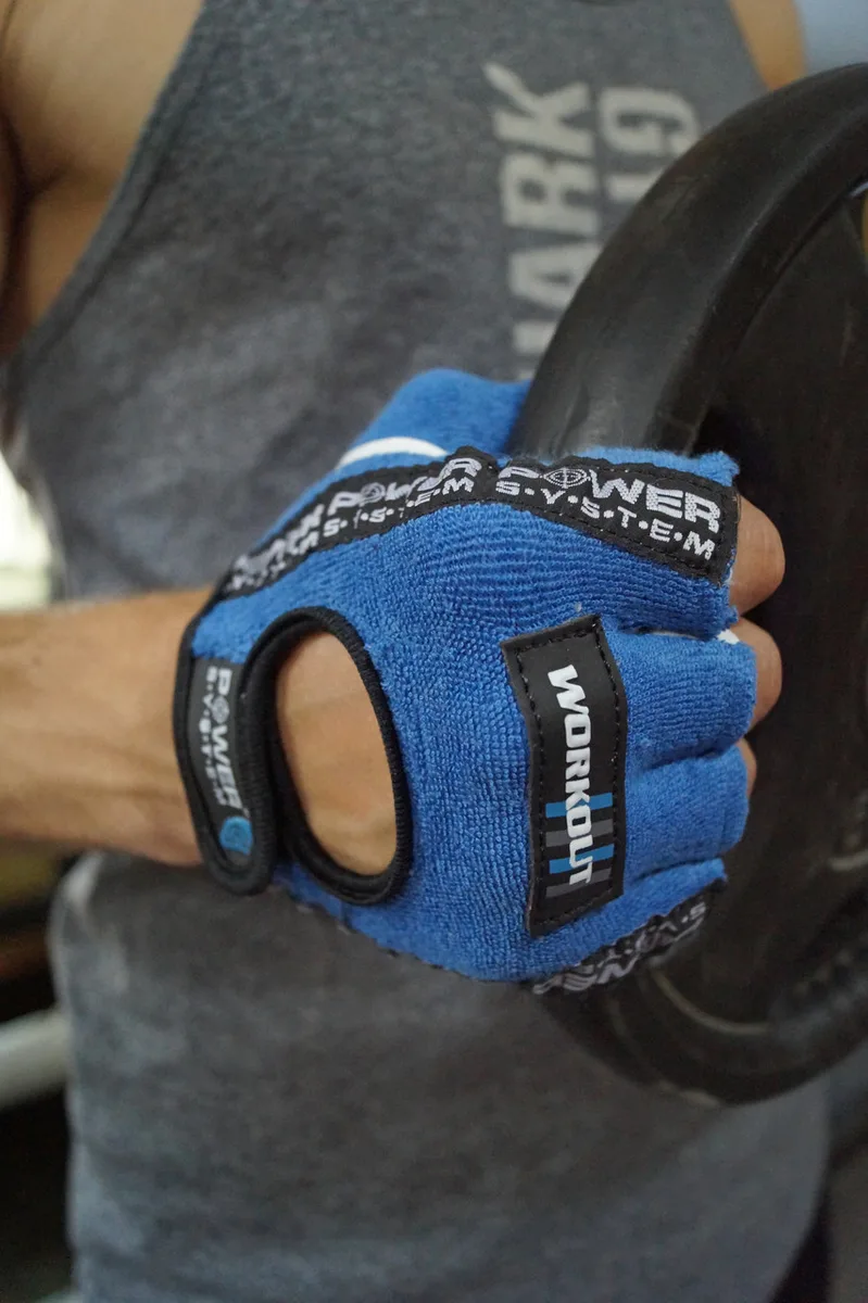 Рукавички Active Point шкіра XXL сині