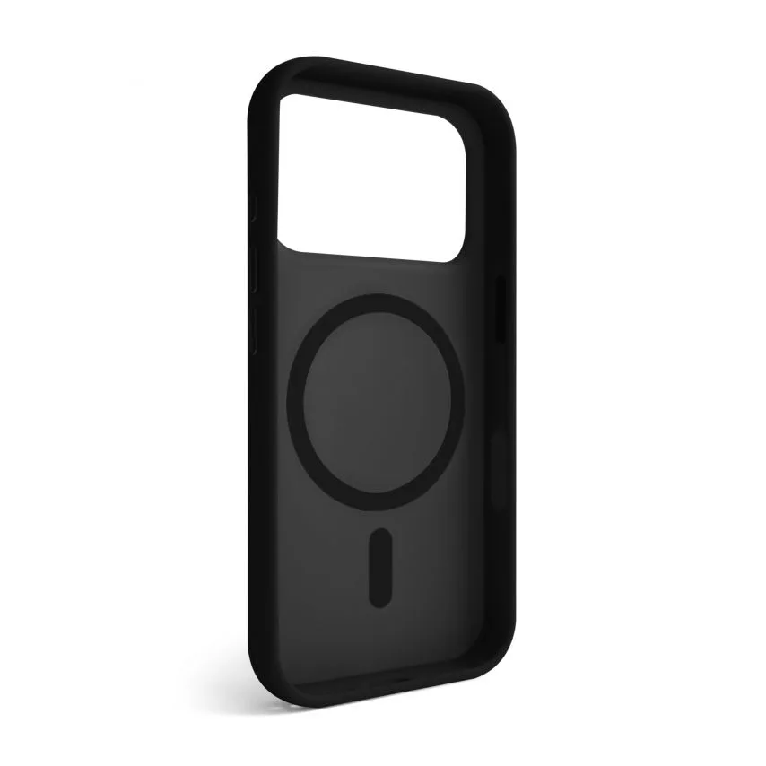 Чохол Soft Matte MagSafe TPU PC чорний для Apple iPhone 17 Pro