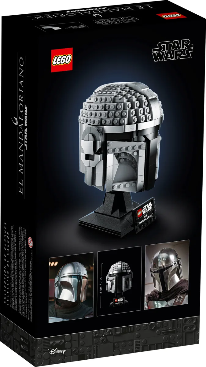 Конструктор LEGO Star Wars™ Шолом Мандалоріанця