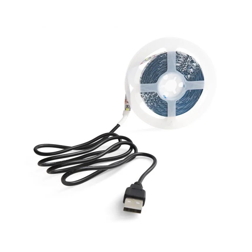 LED стрічка 5м 6500K 5V 2835 60 діодів на метр