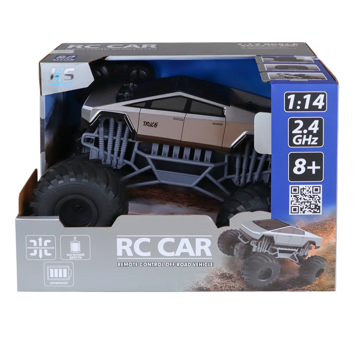 Автомобіль KS Drive на р/к 28,8х23,5х17,6 см комбіновані матеріали
