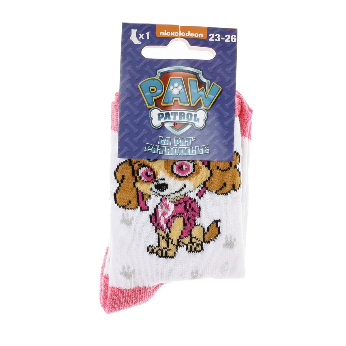 Шкарпетки PAW PATROL бавовна 19-22 білий
