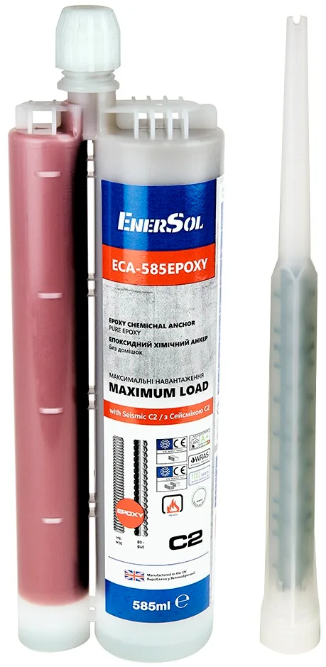 Хімічний анкер EnerSol ECA-585EPOXY 585 мм