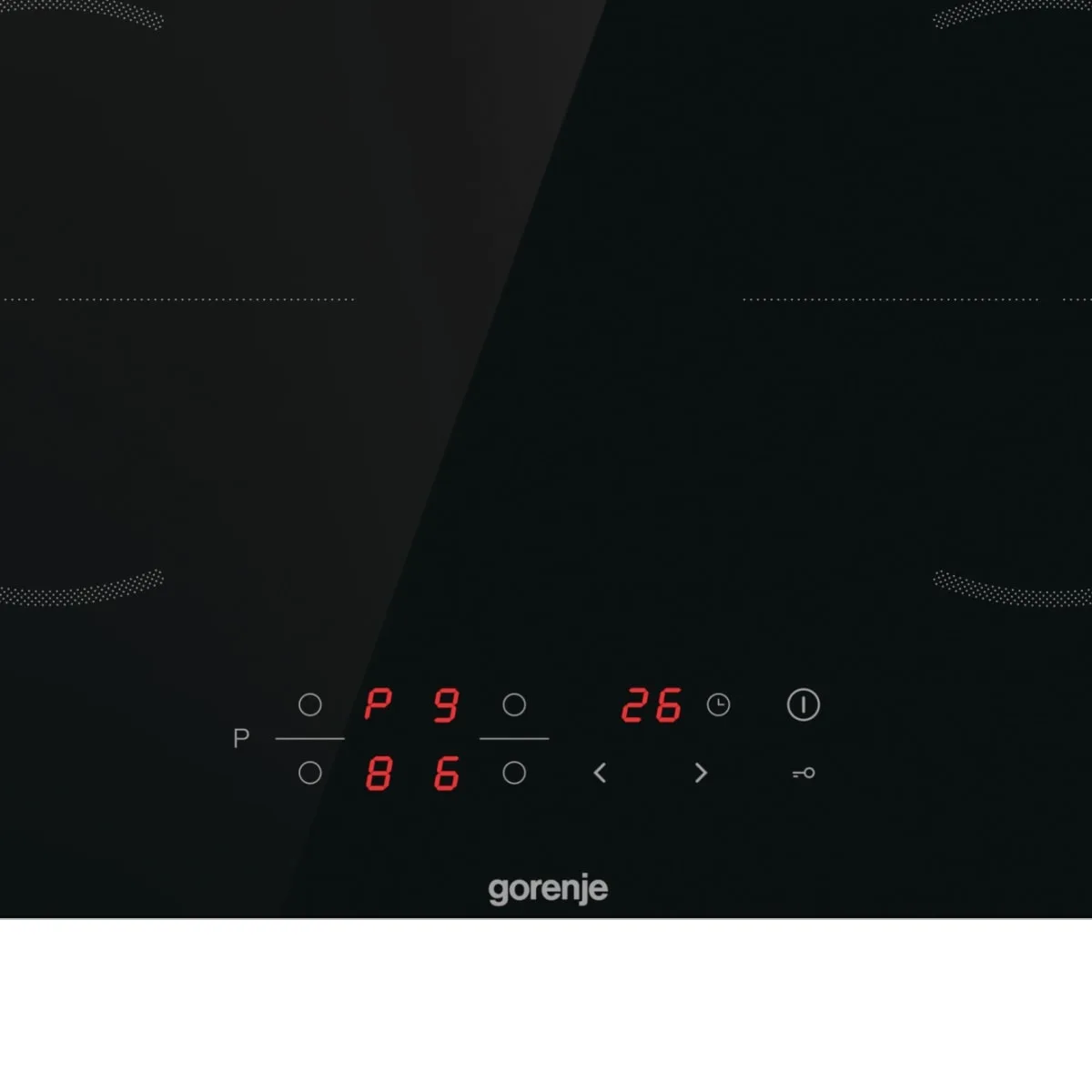 Індукційна варильна панель Gorenje, 60 см, функція PowerBoost, сенсорне управління, чорний колір.