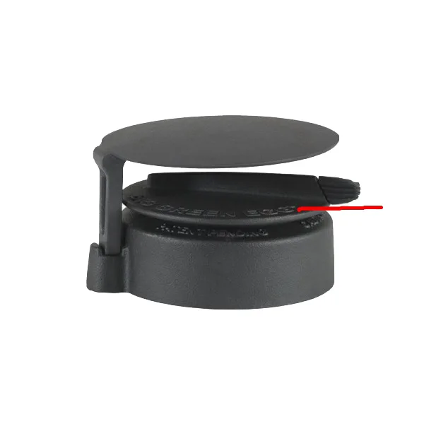 Гумова накладка для регулятора тяги Big Green Egg чорна