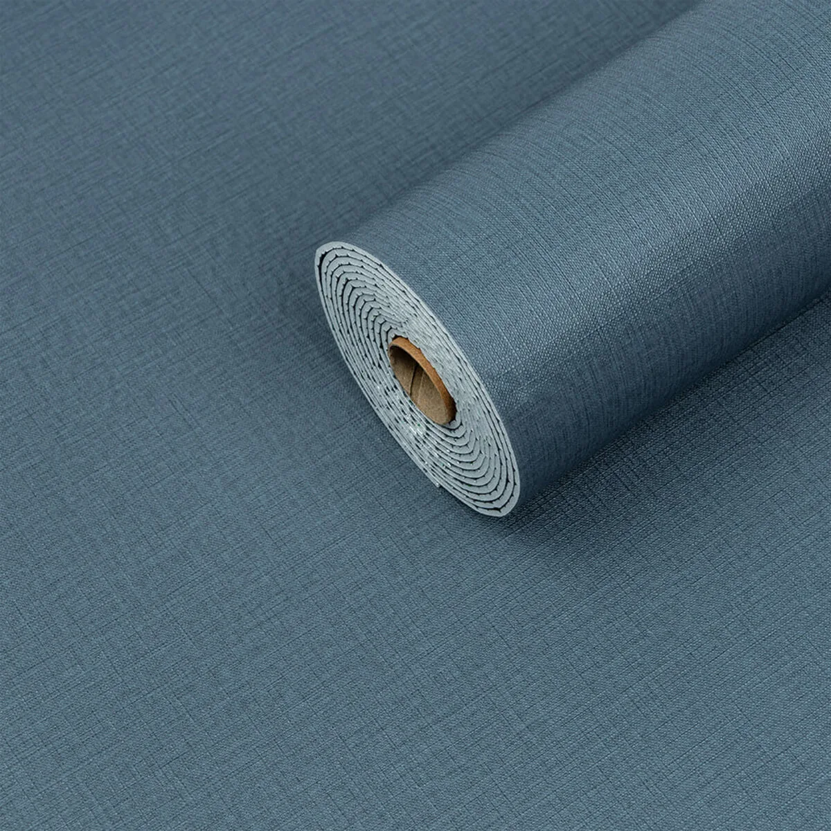 Самоклеюча вінілова плитка 600x3000x2 мм Сіро-синє полотно PVC