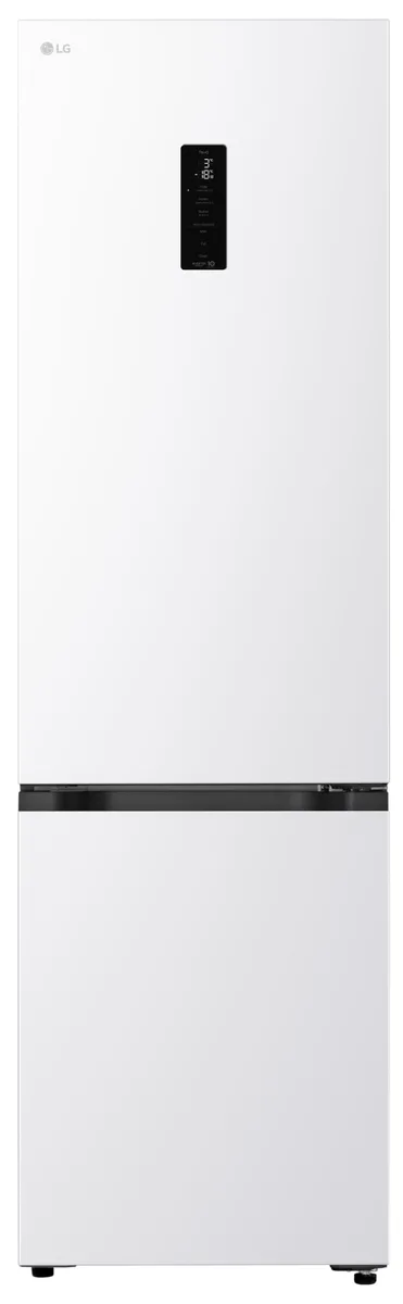 Холодильник LG Двокамерний 59,5х203х67,4 см Білий Ударостійке скло