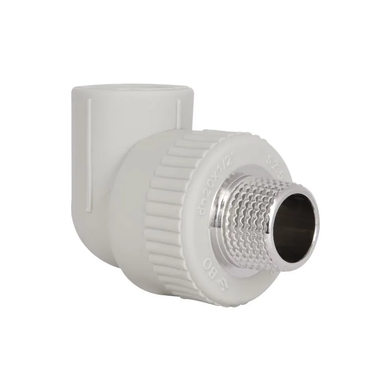 Уголок PPR 20x1/2" Серый Латунь для водоснабжения