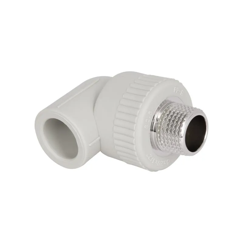 Уголок PPR 20x1/2" Серый Латунь для водоснабжения