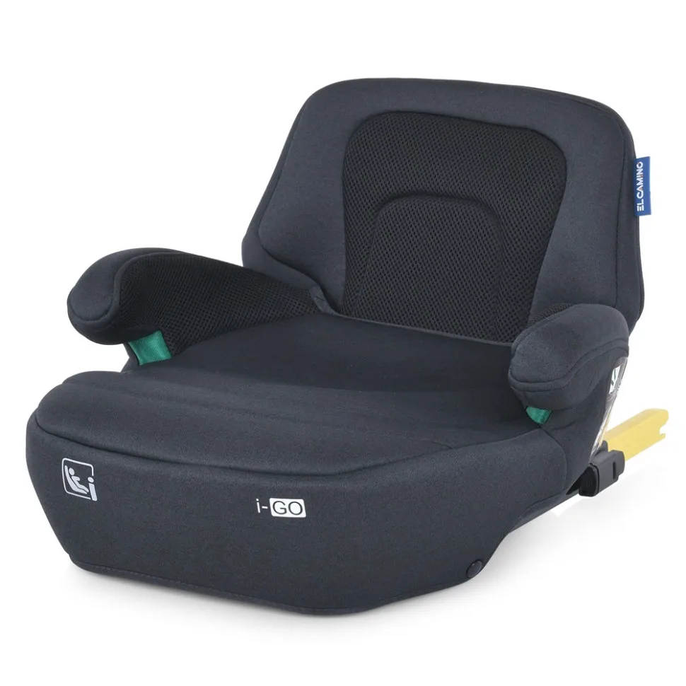 Автокрісло-бустер EL CAMINO Isofix 125-150 см Антрацит