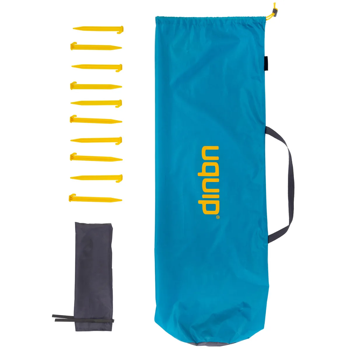 Палатка Uquip Polyester 230х170х115 см Синяя Серая UV 50+