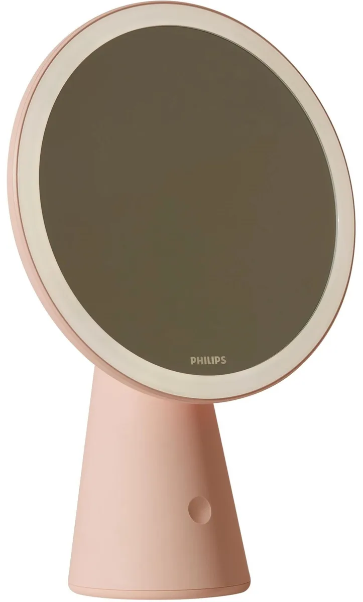 Косметичне дзеркало з підсвіткою та акумулятором Philips Mirror 4.5Вт 5000/4000/3000K 3000мА•год, регульоване яскравістю, USB-A.