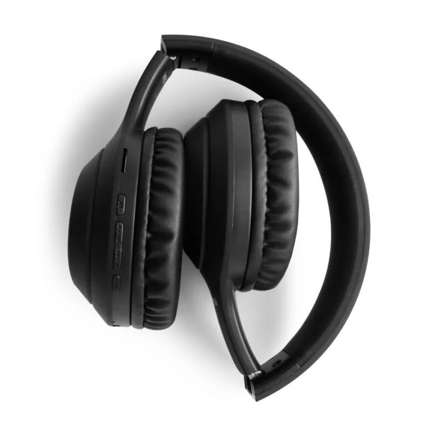 Навушники Bluetooth WALKER накладні чорні 40 мм шкірозамінник