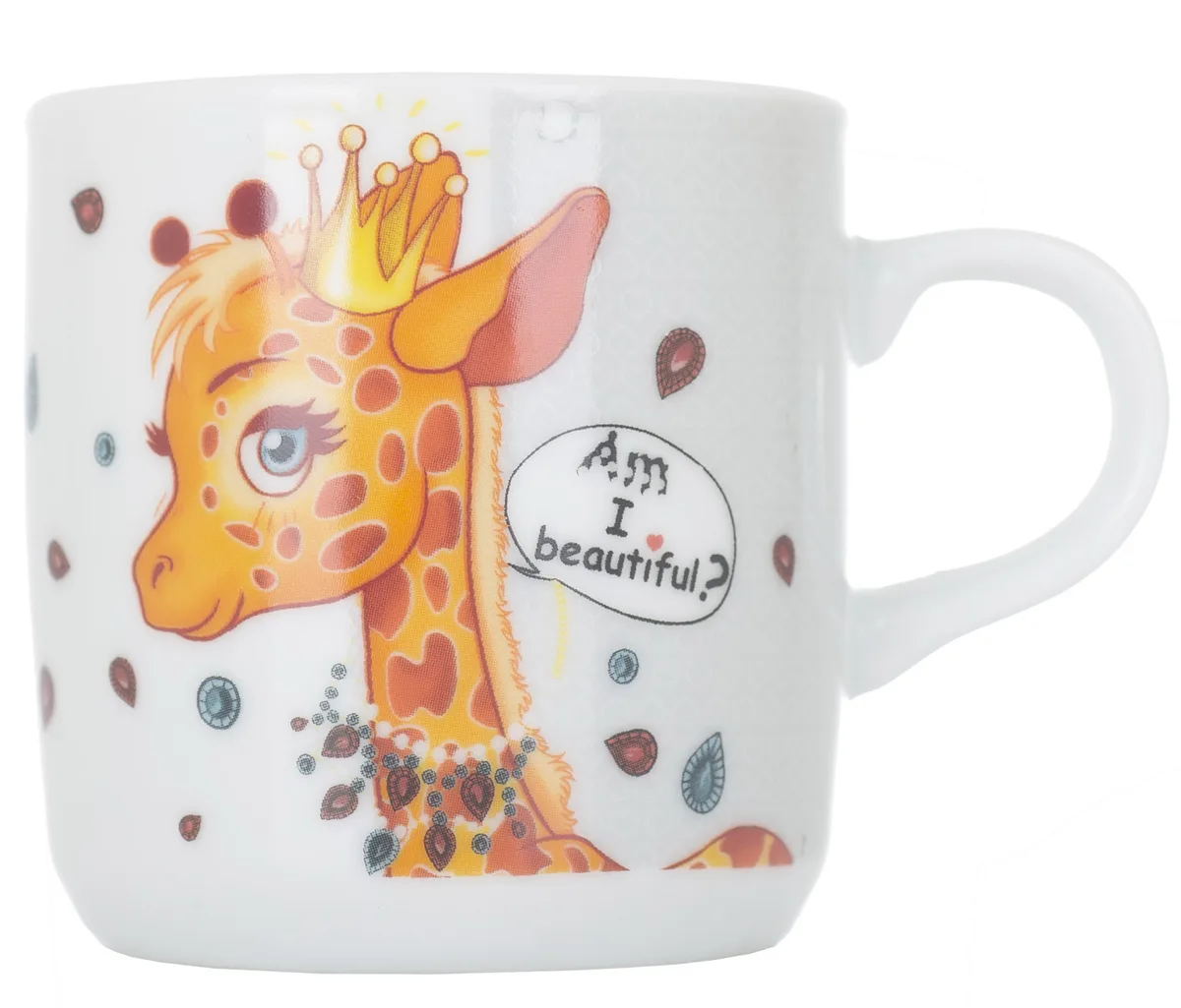 Дитячий набір Pretty Giraffe порцеляна 3 предмета 230 мл 18 см 15 см