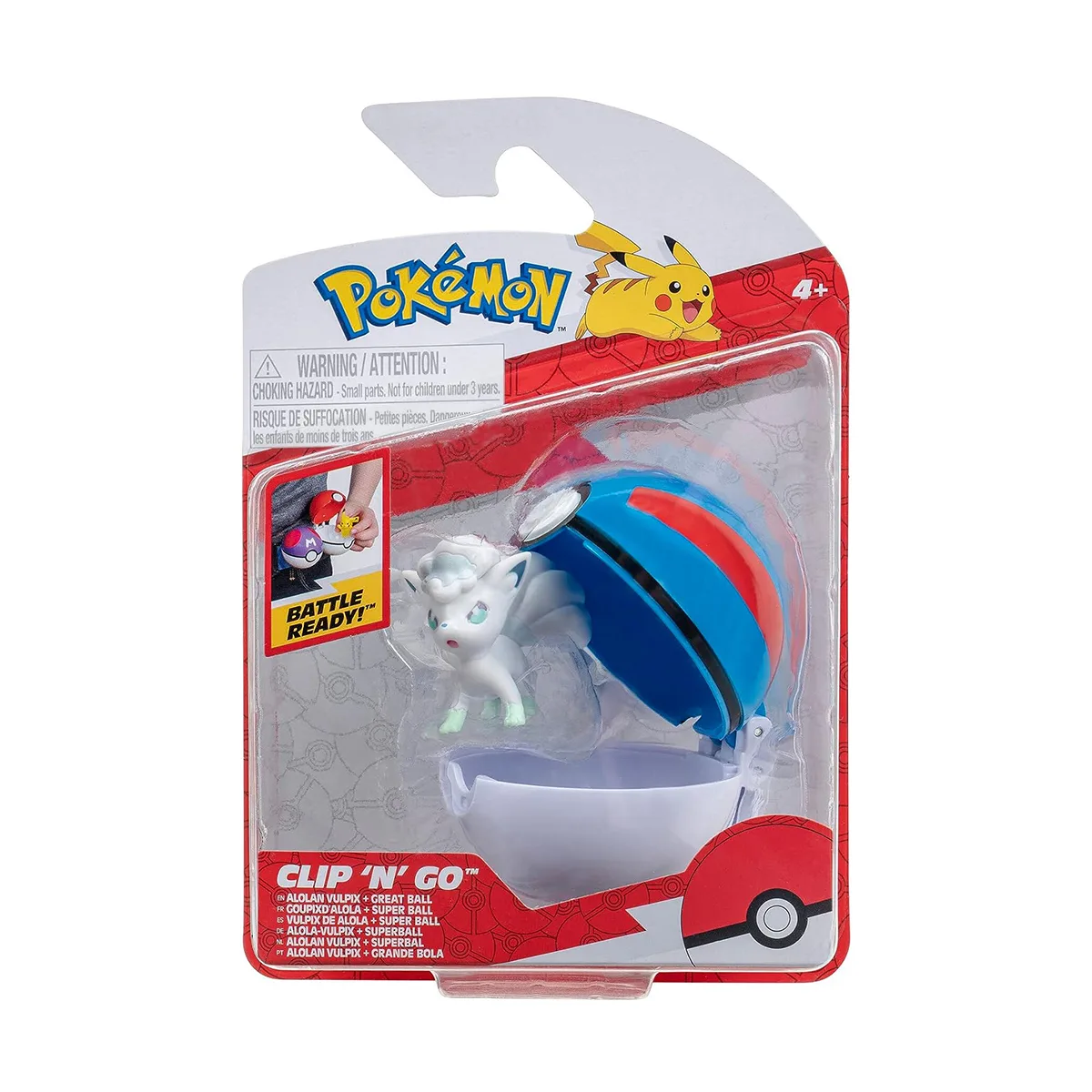 Игровой набор Pokemon полимер 5 см белый