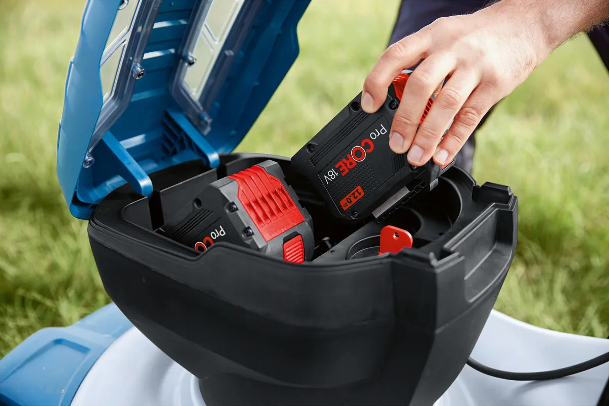 Акумуляторна газонокосарка Bosch Professional GRA 18V2-460, 18В, ширина скошування 46 см, об'єм травозбірника 60 л, висота скошува