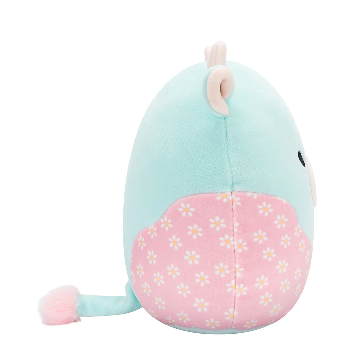 М'яка іграшка Squishmallows поліестер 19 см м'ятна пастельна корівка