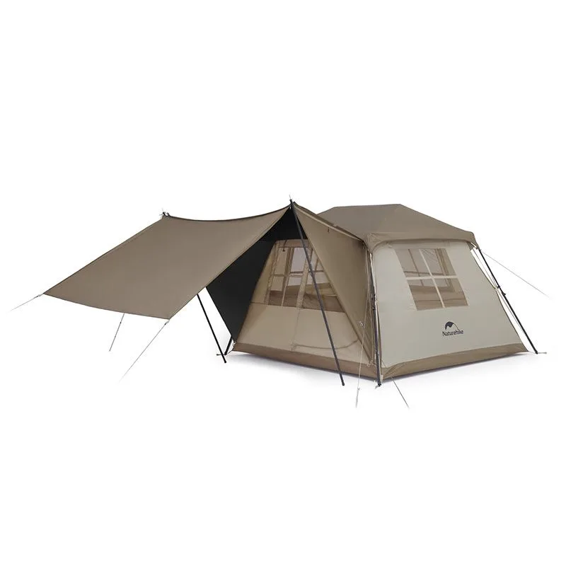 Намети Naturehike коричневий тканина Оксфорд 540х260х190 см