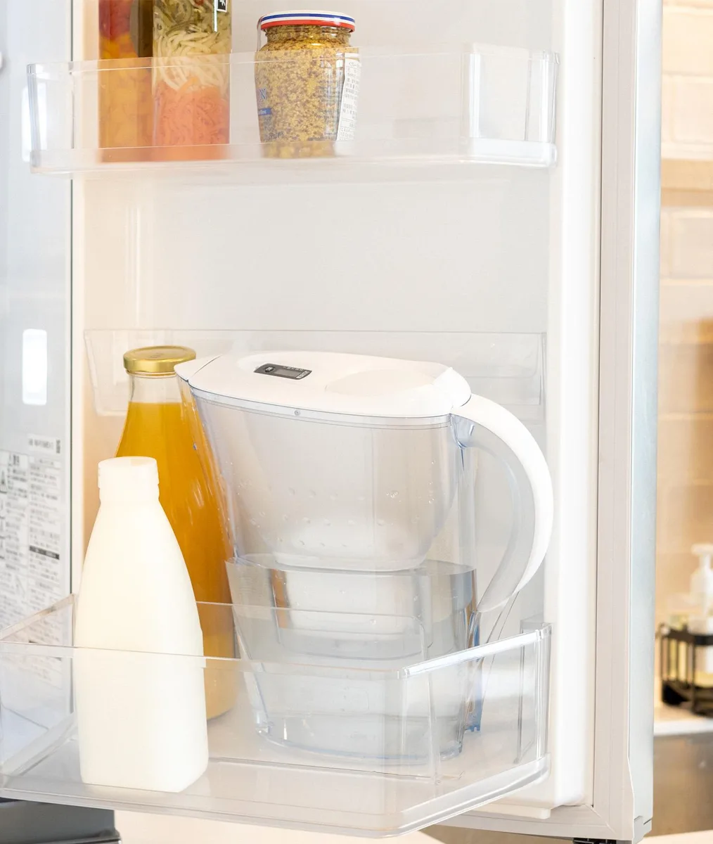 Фільтрувальний глечик Brita Marella Memo MXPro 2.4л (1.4л очищеної води) з картриджем, синій.