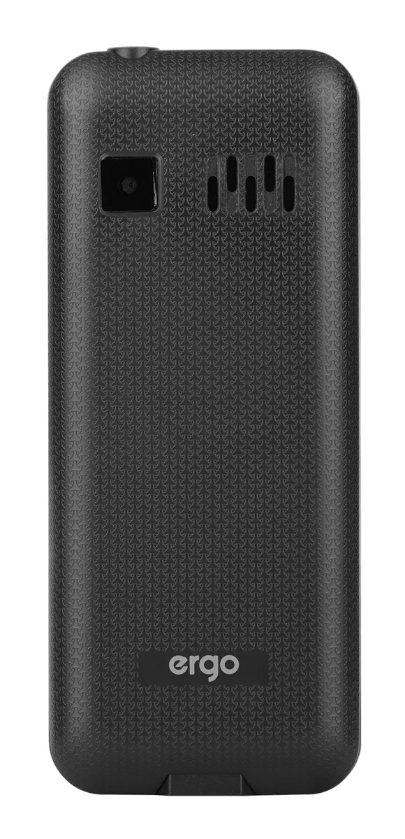 Мобільний телефон ERGO пластик 2,8 дюйма чорний Dual SIM