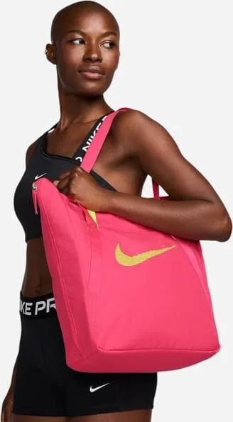 Сумка Nike полиэстер 41х33х13 см розовый женщины 28L