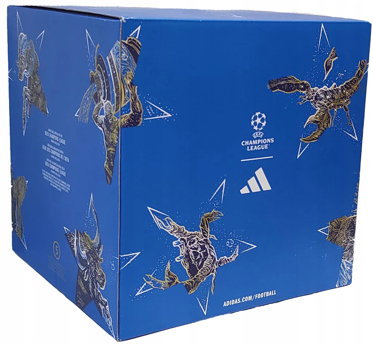 Футбольний м'яч Adidas поліуретан №4 синій