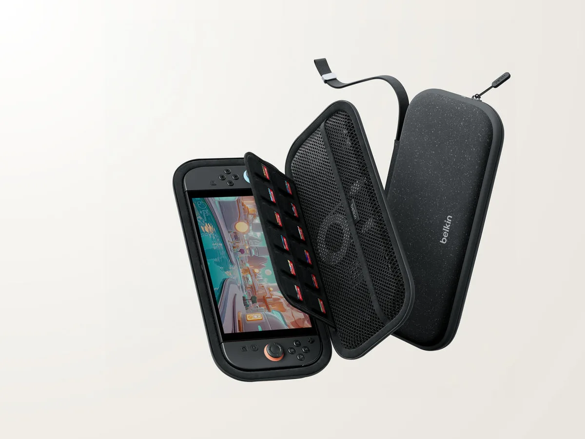 Чохол Belkin для Nintendo Switch 2, Charcoal
